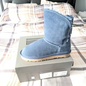 Style & Co. Blue Casual Boots